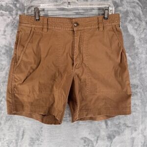 Howler Bros Brown Utility Work‎ Shorts Men's Size 31 Cotton Canvas Casual